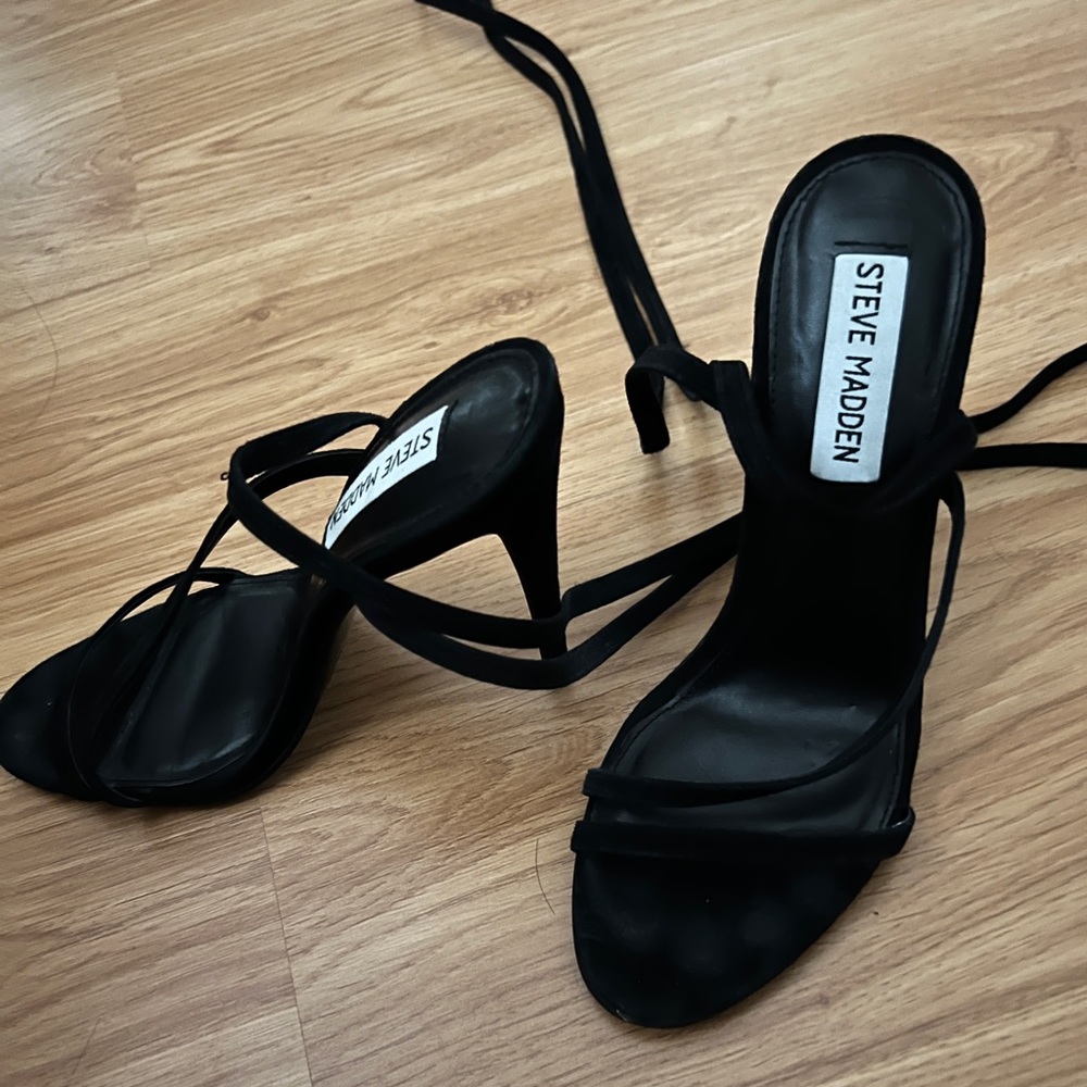 Steve Madden lace up heels